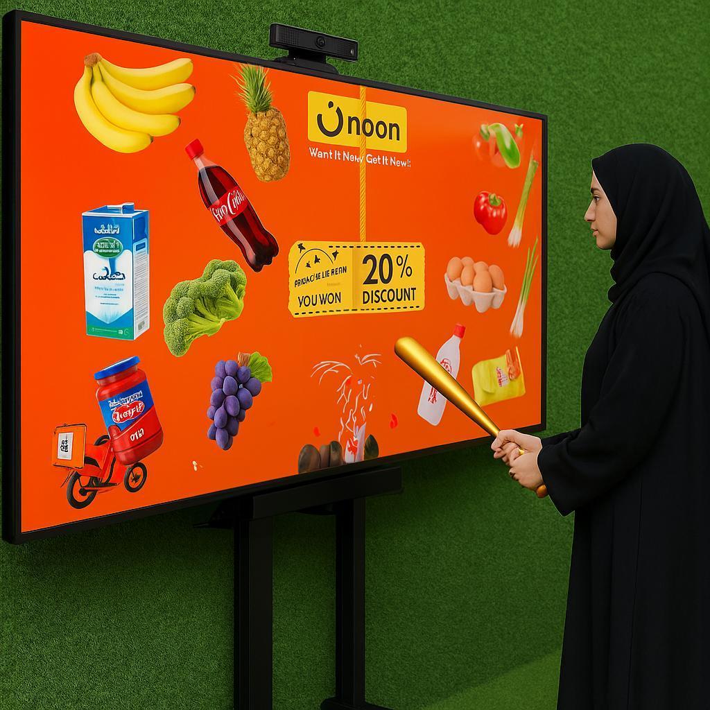 Interactive Hit to Win Piñata Game